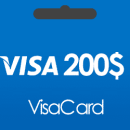خرید گیفت کارت 200 دلاری ویزا کارت و دریافت کد بصورت آنی و آنلاین