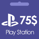 گیفت کارت 75 دلاری پلی استیشن Play Station