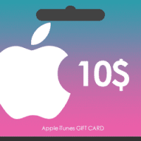 گیتف کارت اپل آیتونز 10 دلاری