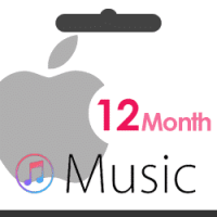 اکانت اپل موزیک نامحدود 12 ماهه