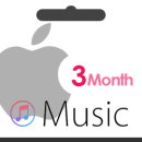 اکانت اپل موزیک نامحدود 3 ماهه