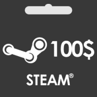 گیفت کارت 100 دلاری استیم STEAM Gaming