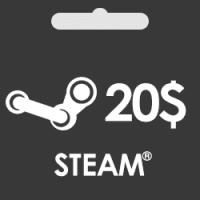 گیفت کارت 20 دلاری استیم STEAM Gaming