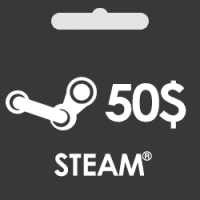 گیفت کارت 50 دلاری استیم STEAM Gaming