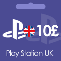 شارژ پلی استیشن psn 10 پوندی