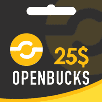 گیفت کارت 25 دلاری اپن باکس | خرید گیفت کارت OPENBUCKS | خرید Open Bucks