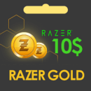 خرید گیفت کارت 10 دلاری Razer Gold گلوبال ریزر