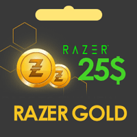 خرید گیفت کارت 25 دلاری Razer Gold گلوبال ریزر