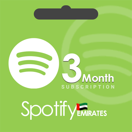 گیفت کارت اسپاتیفای پرمیوم 3 ماهه امارات