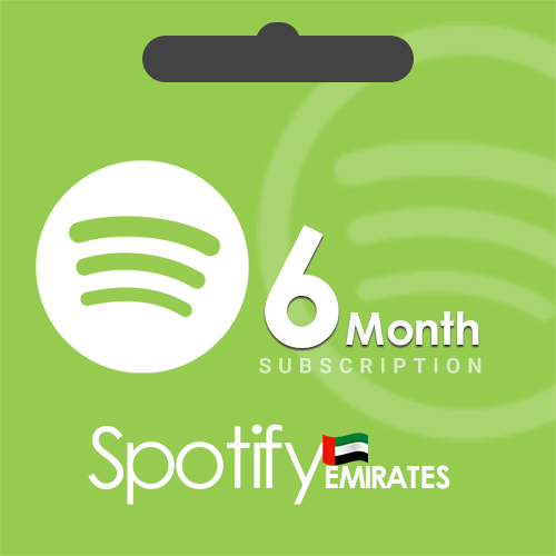 گیفت کارت اسپاتیفای پرمیوم 6 ماهه امارات