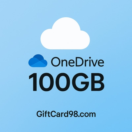 خرید فضای ابری OneDrive با حجم 100 گیگابایت | GiftCard98.com