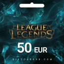 گیفت کارت 50 یورو EUNE/EUW) League Of Legends)
