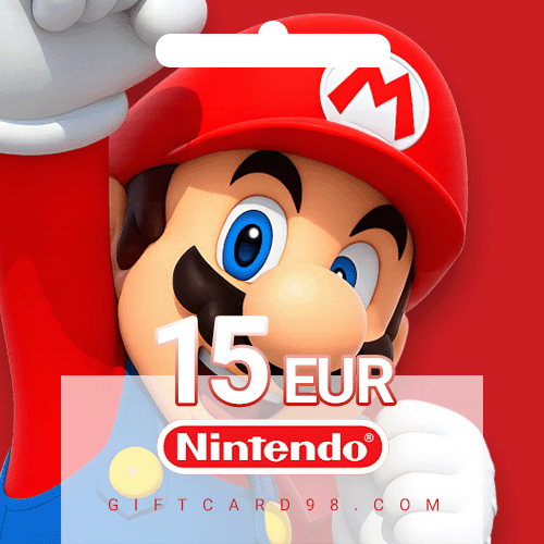خرید گیفت کارت نینتندو ۱۵ یورویی