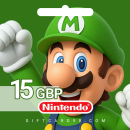 گیفت کارت نینتندو ۱۵ پوندی انگلیس | Nintendo eShop