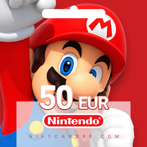 خرید گیفت کارت نینتندو ۲۵ یورویی | گیفت کارت 98